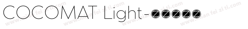 COCOMAT Light字体转换